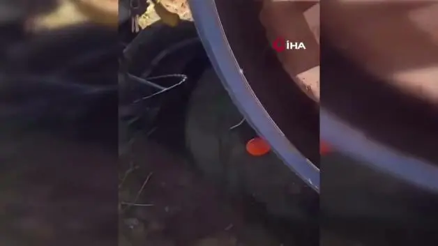 Siirt'te traktörün altında kalan sürücü ağır yaralandı