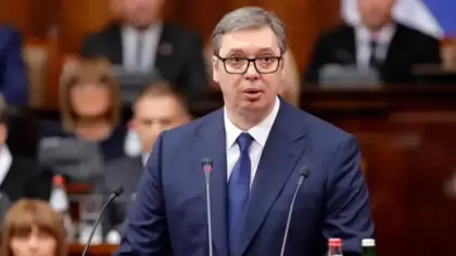 Sırbistan Cumhurbaşkanı Vucic, 27 Eylül'de istifa edeceğini duyurdu