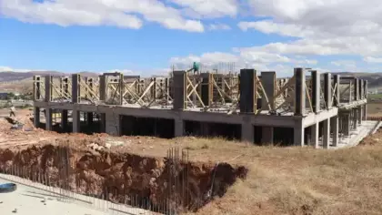 Siyer-i Nebî Külliyesi inşaatı tüm hızıyla devam ediyor