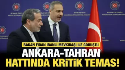 Son dakika... Bakan Fidan İranlı mevkidaşı ile görüştü