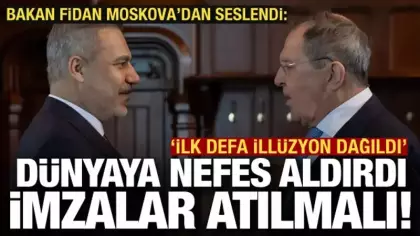 Son dakika: Bakan Fidan Moskova'dan seslendi! 