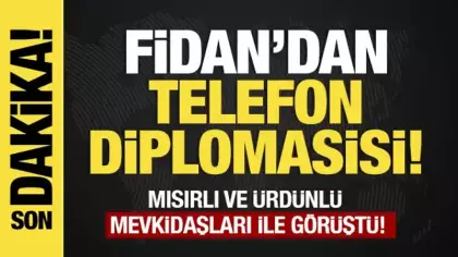 Son dakika: Bakan Fidan'dan Mısırlı ve Ürdünlü mevkidaşları ile telefon diplomasisi