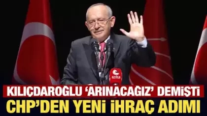 Son Dakika: CHP'den yeni ihraç adımı