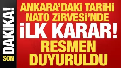Son dakika haberi: Ankara'daki tarihi NATO zirvesinden ilk karar! Rutte resmen duyurdu...