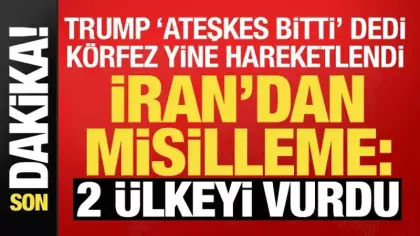 Son dakika haberi... İran'dan misilleme: İki ülkede ABD üslerini vurdu