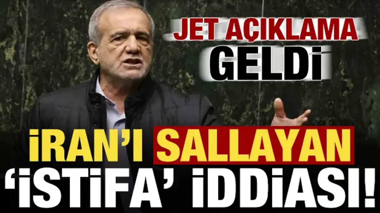 Son dakika haberi: İran'ı sallayan istifa iddiası! İlk açıklama geldi...