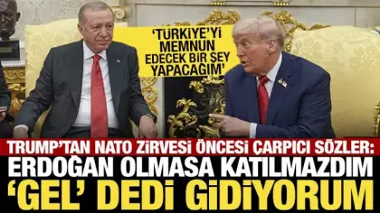 Son dakika haberi! Trump: Erdoğan gel dedi, gidiyorum