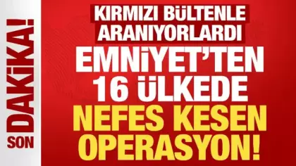 Son Dakika... İçişleri Bakanlığı duyurdu: 90 suçlu yakalanarak ülkemize iade edildi