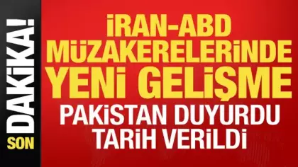 Son dakika... İran-ABD müzakereleri yeniden başlayacak