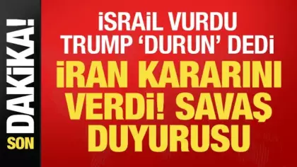 Son dakika... İran: İsrail'e saldırılar sona erdi