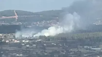 Son dakika: Muğla'da orman yangını!