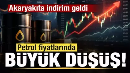Son dakika: Petrol fiyatlarında büyük düşüş! Akaryakıta indirim geldi