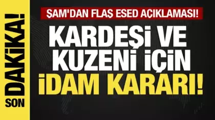 Son dakika... Şam'dan flaş Esed açıklaması! Kardeşi ve kuzeni için idam kararı!