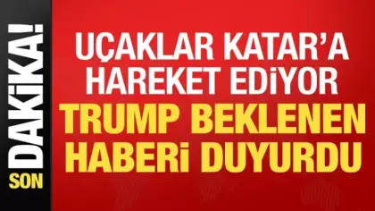 Son dakika: Trump: İran görüşme talep etti, yarın Doha'da olacak