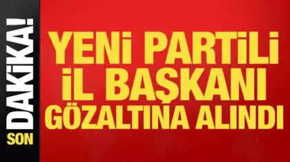 Son dakika... Yeni Parti Manisa İl Başkanı gözaltına alındı