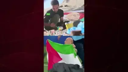 Sözleriyle Filistin halkının gönlüne taht kurdu! Resmini enkaza kazıdılar