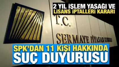 SPK'dan 11 kişi hakkında suç duyurusu: Özata Denizcilik hakkında inceleme başlatıldı