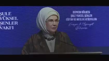 Şule Yüksel Şenler Vakfı mezunlarına Emine Erdoğan'dan tebrik