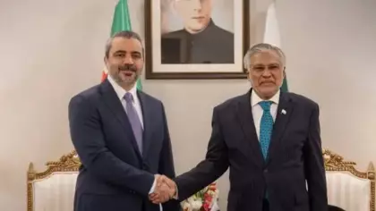 Suriye Dışişleri Bakanı Şeybani Pakistan'da mevkidaşıyla görüştü