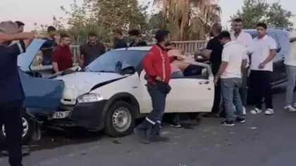 Tarsus’ta zincirleme kaza: 3 yaralı
