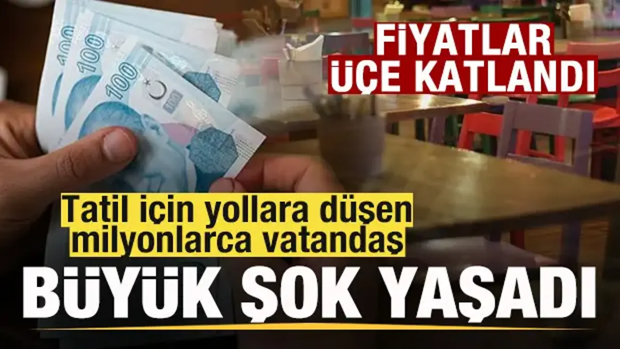 Tatil için yollara düşen milyonlarca vatandaşı şoke eden tarife! Fiyatlar fırladı