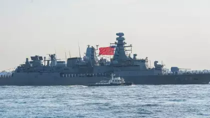 TCG Oruçreis, New York Limanı'na demir attı