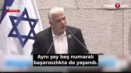 Tel Aviv'de Türkiye tartışması... Lapid'den Netanyahu'ya Erdoğan eleştirisi: Diplomasi dersi verdi