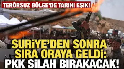 Terörsüz Bölge'de tarihi eşik! Suriye'den sonra sıra oraya geldi: PKK silah bırakacak