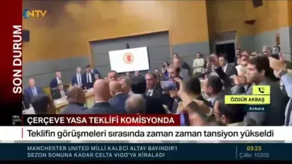 Terörsüz Türkiye teklifi Meclis'te: Komisyon'da gergin anlar