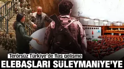 Terörsüz Türkiye'de flaş gelişme: PKK elebaşları Süleymaniye'ye gönderilecek