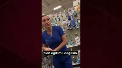 Tesettürlü kadını markette görünce gözü döndü: İslam'a dil uzattı