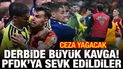 TFF, derbinin PFDK sevklerini açıkladı! Kulüplere ve oyunculara ceza yağacak