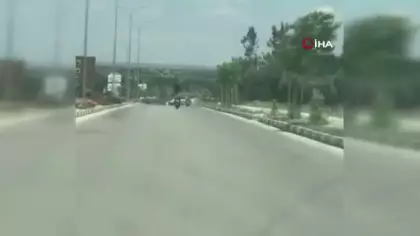 Trafikte akrobatik hareket yapan motosikletliye 46 bin TL ceza