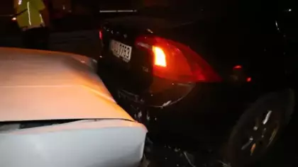 Trafikte selektörlü tartışma kazayla bitti: 2 yaralı