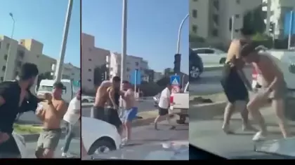 Trafikte yumruklar konuştu cezası pahalıya patladı