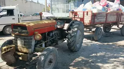 Traktörle 5 araç ile 2 ATM'ye çarptı; 127 bin lira ceza uygulandı