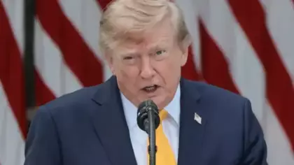 Trump kendini 