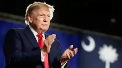 Trump şimdi de bir ülkenin gölüne taktı