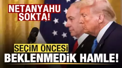 Trump yönetiminden seçim öncesi flaş hamle! Netanyahu şokta!