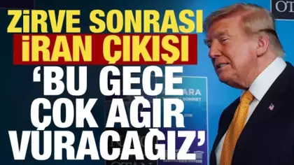 Trump, Zelenski görüşmesinde duyurdu: İran'ı bu gece vuracağız!