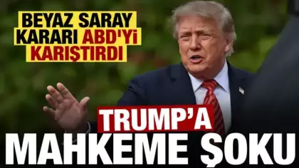 Trump'a mahkeme şoku! “Yasakladım” dedi, ortalık karıştı