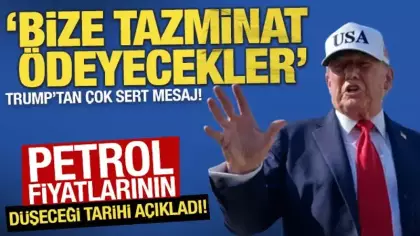 Trump'tan çok sert mesaj! 'Bize tazminat ödeyecekler'