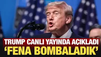 Trump'tan son dakika Hürmüz Boğazı mesajı: Onları fena bombaladık!