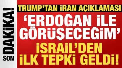 Trump'tan son dakika İran açıklaması: Netanyahu ile görüştüm, Erdoğan ile de görüşeceğim!