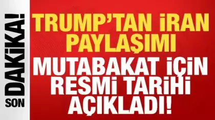 Trump'tan son dakika İran ile anlaşma açıklaması: Resmi tarihi verdi!