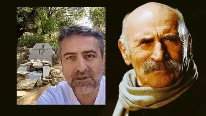 Tuncel Kurtiz'in mezarının son hali hayrete düşürdü: Adeta türbeye çevirmişler!