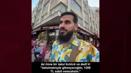 Turistin İstanbul'daki taksi sınavı: Üst üste üç kez dolandırılmaya çalışıldı