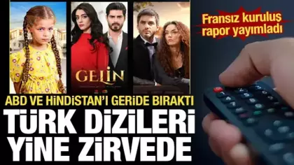 Türk dizileri zirvede: ABD ve Hindistan'ı geride bıraktı