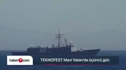 Türk donanmasının vurucu gücü TCG Sancaktar TEKNOFEST Mavi Vatan'da kapılarını açtı