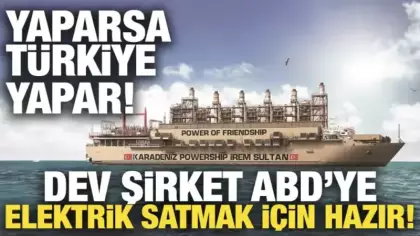 Türk firma devreye girdi! ABD'ye elektrik satacak